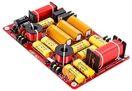 Suammiitstrieadea 3 Way 600W Speaker Crossover 3 Unità Filtro Audio Divisore Frequenza Hi/Mi/Lo