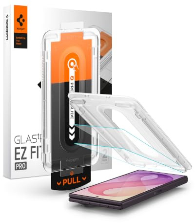 Spigen EZ Fit Pro Skärmskydd [2P] för Samsung Galaxy Z Fold8 Ultra/Fold7 | ytterskärmsskydd, Enkel installation, dammfri, Kristallklart, Reptålig, 9H hårdhet