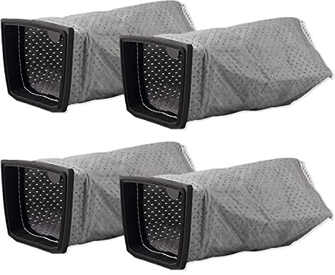 4 Pack Hoover Cloth Bags Replacement for Hoover Porta Power Swingette S1015 S1029 and CH30000 Commercial Canister Vacuum, Replace Part 43662023