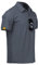 geeksport Poloshirt Herren Kurzarm Freizeit Sport Polo Golf Tshirts Männer Polohemd (Grau XL)