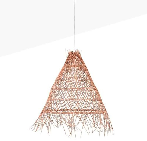 B·LED BARCELONA LED - Lámpara colgante de mimbre Willow