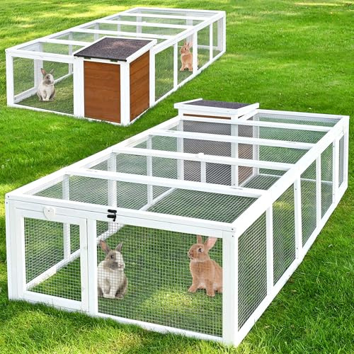 zooprinz Freilaufgehege XL – Hasenstall für draußen