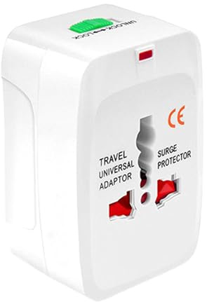 Adattatore da viaggio, da viaggio, adattatore tutto in 1 globale - Adattatore universale da viaggio per presa da parete porte di ricarica USB per Irlanda, Stati, laptop, telefoni cellulari