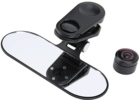 Qukaim Fischaugenobjektiv Online Class Fischaugenobjektiv zum Anklippen, spezielles Weitwinkel-Überkopf-Objektiv für Klavierunterricht, kompatibel mit Smartphones und Tablets