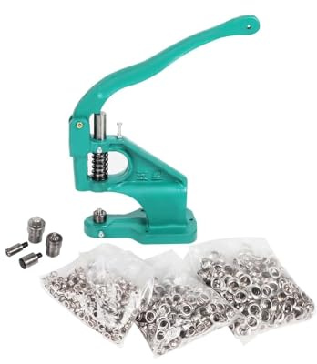 Machine à œillets à presser à la main avec boutons-pression pour couture, bannières, panneaux, auvents