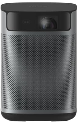 XGIMI MoGo 2 Pro + GTV, videoproiettore Google TV con licenza Netflix, supporto 4K, proiettore Home Cinema con Android TV 11.0, 430 lumen ISO, altoparlanti da 2 × 8 W, autofocus