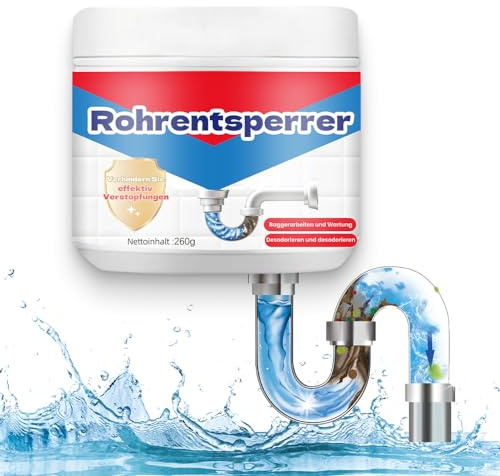 Drain Unblocker, 2025 New Powerful Pipe Dredge Agent, Sink and Drain Cleaner, Meledmatte Toilet Cleaner, Unblocker Liquid Heavy Duty (1pcs, gram, 260)