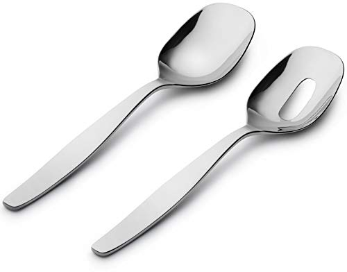 Alessi Itsumo ANF06/14 - Set di Posate da Insalata in Acciaio Inox 18/10