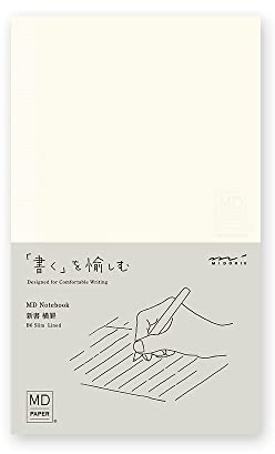 DESIGNPHIL 15291006 Midori Notizbuch, MD Notizbuch, neues Buch, horizontal liniert A