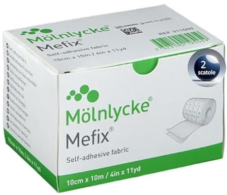 Wundverband, 10 cm x 10 m, 2 Rollen