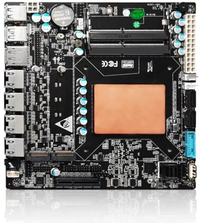 MNBOXCONET NAS moderkort Core i5 1135G7, UHD-grafik, Mini-ITX NAS moderkort, Barebone NO RAM NO SSD 4 x i226V 2.5GbE LAN, Dual M.2 NVMe (PCle3.0x4), 6 x SATA3.0, PCIEx4-fack, DP, Type-C