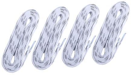 SHERCHPRY Lacci Cerati Antigelo per Pattini da Hockey su Ghiaccio e Pattinaggio Artistico Resistenti all’Abrasione Set da 2 Paia Accessori Sportivi per Prestazioni Invernali