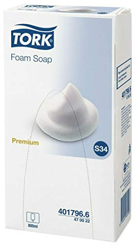Tork Lotus Schaumseife 800 ml, Foam Soap, Nr.: 401796 Seifenkonzentrat, verschiedene Mengen (1 Stück)
