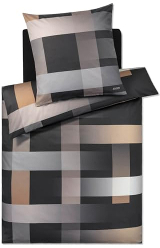 Joop! Bettwäsche Woven Ebony 1 Bettbezug 155 x 220 cm + 1 Kissenbezug 80 x 80 cm