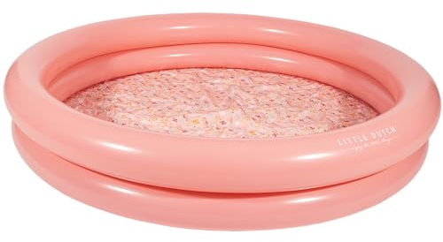 Little Dutch 2012391 Schwimmbecken/aufblasbares Planschbecken - Ocean Dreams rosa (150 cm)