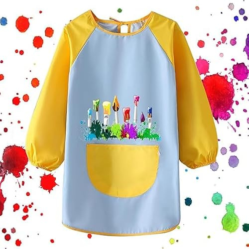 SHIQUAN Tablier Peinture,Tablier Peinture, Jaune