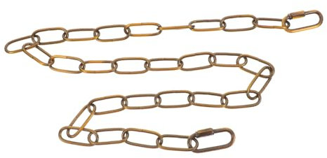 Veemoon Cadena Colgante de Hierro para Lámparas Extensión de Cadena con Cierres de Accesorios de Iluminación para Salas Comedores y Dormitorios Resistente y Ajustable