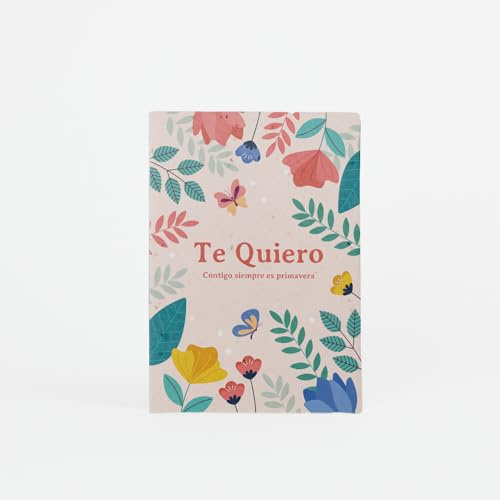 Postal Plantable – Te quiero | Regalo Romántico, Original y con Vida | Emoción, Naturaleza y Diseño Unidos en un Solo Gesto | Resetea