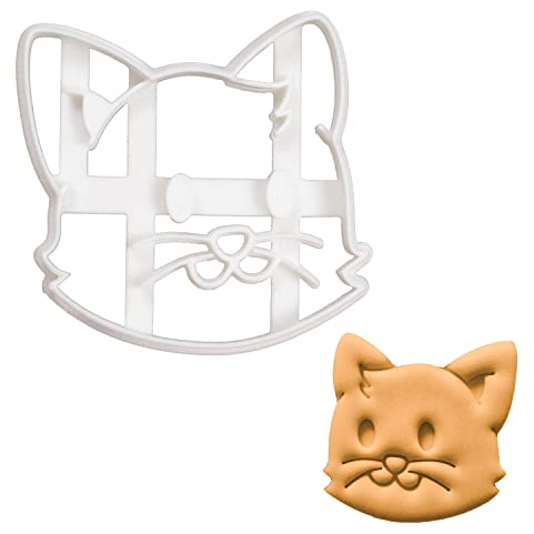 Katze Gesicht Ausstechform, 1 Teil, Bakerlogy