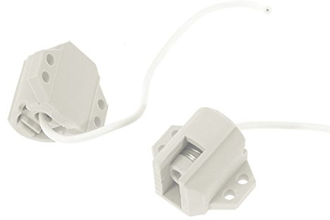 LOVIVER 2pcs R7S Keramik Lampenfassung Lampenfassung Basis Halogen LED Fassung Strahler