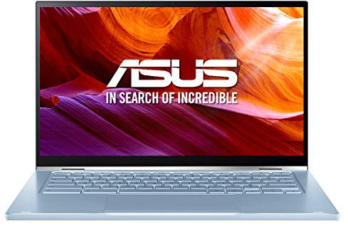 ASUS Chromebook Flip Z3400FT-AJ0111 Laptop 35,6 cm (14) Full HD (Core m3-8100Y, RAM 8 GB, 64 GB eMMC, UHD Graphics 615, Chrome OS), argento, tastiera spagnola QWERTY