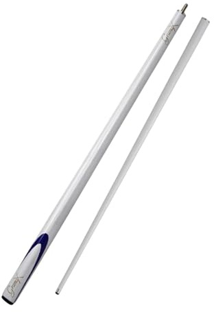 Ronyme Stecca da Biliardo Professionale, Stecca da Biliardo, Punta da 9,5 mm, Leggera, a Due sezioni, da 57 Pollici, per Giocatori di Biliardo