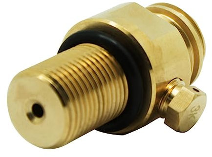 Amosfun Inflation Valve Adapter Refill Adapter for Soda Machine Connector Conversion