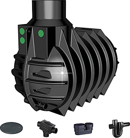 REGENTA Regenwassertank Zisterne 3000 Liter PERFEKT Komplettanlage