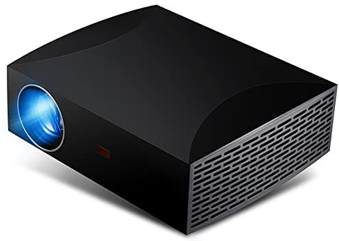 CYLZRCl Proiettore Full HD Proiettore 1080P HD 4K 8 Bit LTPS 300ANSI, Teatro Maxischermo Video 3D, Videoproiettore Wi-Fi Wireless Proiettore Home Theater (Color : Base)