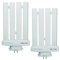 ARSUK Bombilla Fluorescente de 27W Luz Día para Lámparas de Estudio, GX10Q-4 – CFL de 4 Pines, 6500K Blanco – Tubo de Bajo Consumo de Reemplazo para Oficina y Lámparas de Lectura (Paquete de 2)