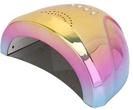 Sèche-vernis à gel pour ongles, double source de lumière 48 W Induction infrarouge UV LED Lampe à ongles Portable durcissement rapide pour les ongles