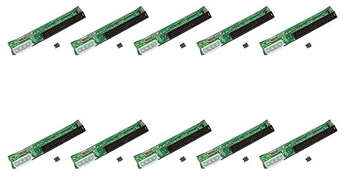 Censous 10X 7+15Pin 2.5 SATA à 3.5 Pouce Ida SATA to IDE Adaptateur Convertisseur 40 Pin Port pour 133 100 HDD CD Dvd Série