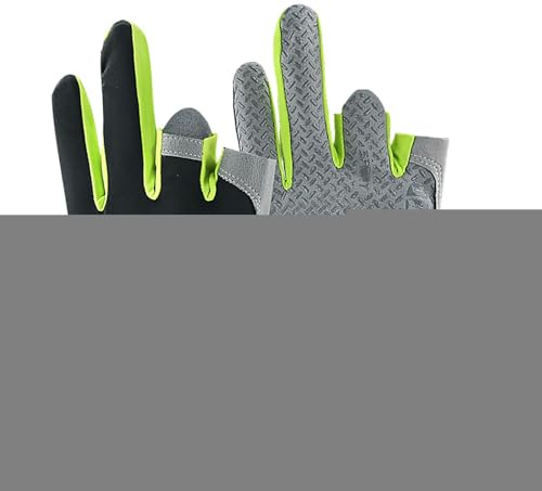 NEFLUM Womens Cycling Gloves | Anti-Slip Breathable Fishing Workout Gloves,Touchscreen UV Protection Gloves for Cycling and Riding, Unisex Sailing Rowing Gear