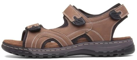 Hobos Mens Tan Easy Fasten Sport Sandal - Size 12 UK - Brown