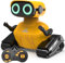 GILOBABY Roboter Kinder, Ferngesteuerter Roboter Spielzeug, RC Robot mit LED-Augen und Musik, Kinderspielzeug Geschenk für Jungen und Mädchen Geburtstag ab 3 Jahre (Gelb)