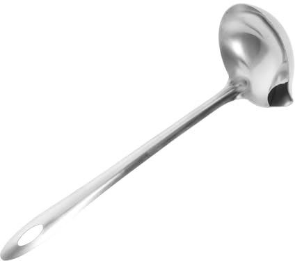 GLEAVI Filtre À Graisse Pour Cuillère Séparateur De Graisse Pour La Cuisson Cuillères De Service Transparentes Séparateur De Graisse Séparateur D'Huile Crépine De Vidange De