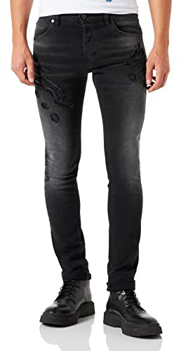 Just Cavalli Pantalone 5 Tasche da Uomo Jeans, 900 Black, 28