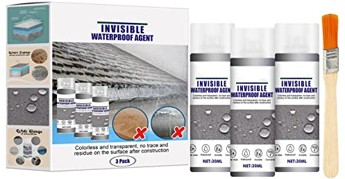 Colla per finestra impermeabile, 3 pezzi di impermeabilizzante, spray sigillante a prova di perdite, rivestimento impermeabile, sigillante anti-perdite per tetto esterno