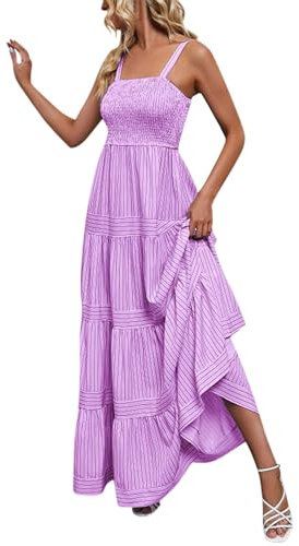 FeiBeauty Luftige Sommerkleider Kleid 2Er Jahre Boho Elegantes Abendkleid Lang Schickes Damen Festlich Abiballkleider Sommer Knielang Sommerkleid Mit Ärmeln