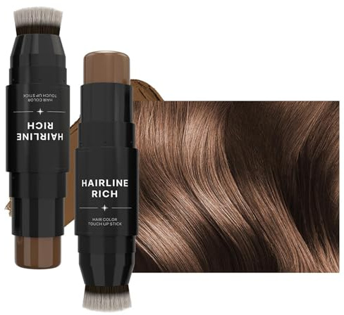 Coprire Di Radice Per Capelli - Capelli Stick Capelli | Pettine Di Colore Radice Doppia Estrema, Piuma Di Colore Copertura Dei Capelli Per Le Donne Di Lunga Durata Per Adulti, Ami