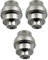 GreVeloro 3 Teiliges Set Anschlaghülse Bremshebel Aluminium Alu Anschlaghülse Endhülse Fahrrad Ersatzteil Bremsanlage Zweirad
