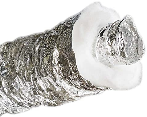 tubo flessibile termo ventilazione pellet 80 mm x 10 mt coibentato condizionamento coibentato