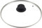 PEBBLE HUG 30 Cm Transparent Tempered Glass Lid for Frying Pan, Pots, Skillets - Universal Cover for Kitchen Utensils (Set of 1)