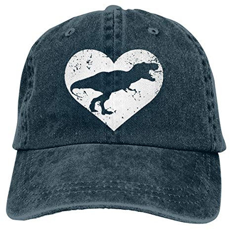 Sonnenmütze Lustiges Süßes T Rex Dinosaurier Herz Sport Cap Mode Baseball Kappe Einstellbare Caps Für Sports Herren Herren Und Damen