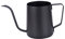 KICHOUSE Handgehaltener Wasserkocher Mit Tropfausguss 250 Ml Schwarz Beschichtet Einfach Zu Verwenden Für Kaffee Und Tee