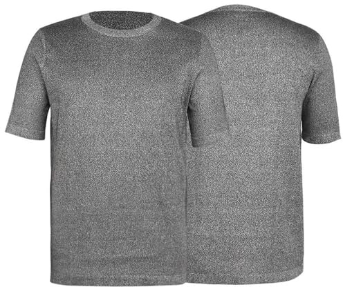 Camiseta De Protección Para Hombre, Doble Protección Anti-corte Y Anti-puñaladas, Equipo De Protección De 5 Niveles, Chaleco Anti-puñaladas Para Hombre, Camisetas Suaves Y Transpirables(Short,M)