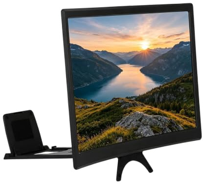 telefonförstorare 30,5 cm Smartphone-Förstorande Expander | 3D HD Skärmsförstorare för för användning med din smarttelefon vid , videor, filmer, tillsammans med , män, pappa och