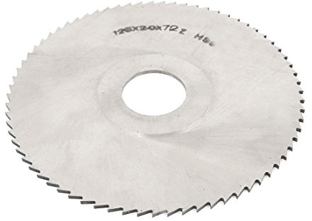 Aexit HSS acciaio rapido 125MM x 2.0MM x 27MM 72 denti 72T cerchio fresa a disco disco taglio a fessura seg-a a strumento taglierina ID: 854470