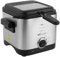 Vencier Deep Fat Fryer - Premium Stainless Steel 1.5L Electric Fryer with Adjustable Temperature Control, Viewing Window, Non-Stick Removable Basket for Easy Cleaning, Indicator Lights & Non-Slip Feet
