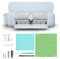 LOKLiK iCraft Plotter Maschine – Schneidemaschine zum Personalisieren von Textilien, Tassen, Taschen, Aufklebern und Dekorationen. Kompatibel mit Flexfolie, Papier, Leder, Karton und mehr. (Blau)